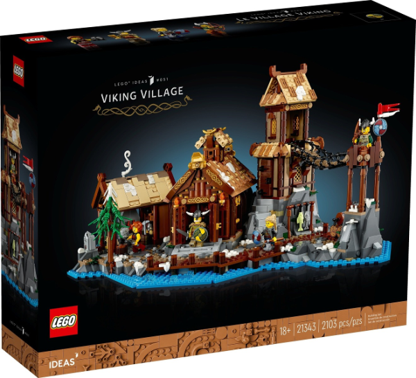 Конструктор Lego Ideas 21343 Деревня викингов